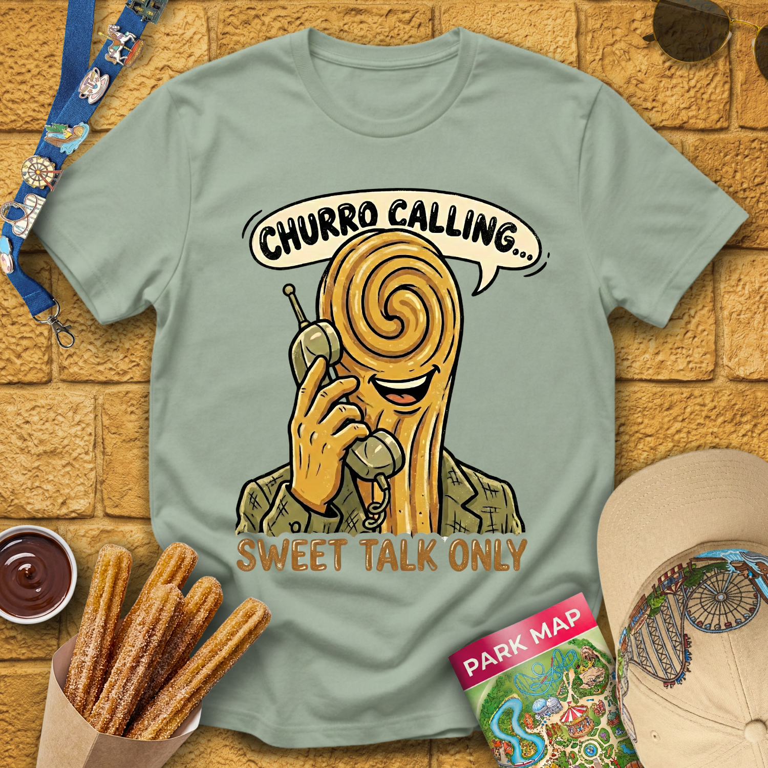 Churro Calling [Comic] T-Shirt