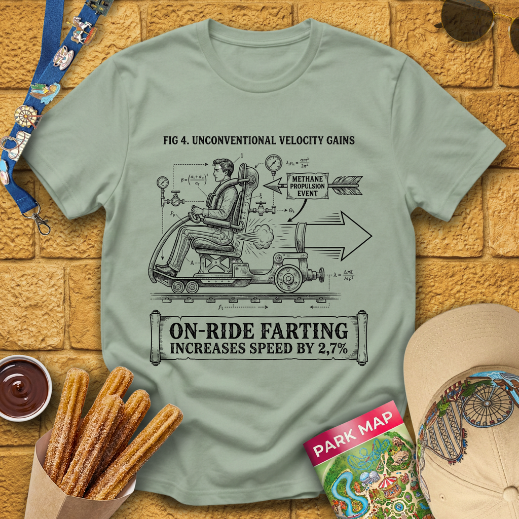 Farting Increases Speed [Tech] T-Shirt
