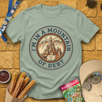 Mountain Of Debt [Badge] T-Shirt