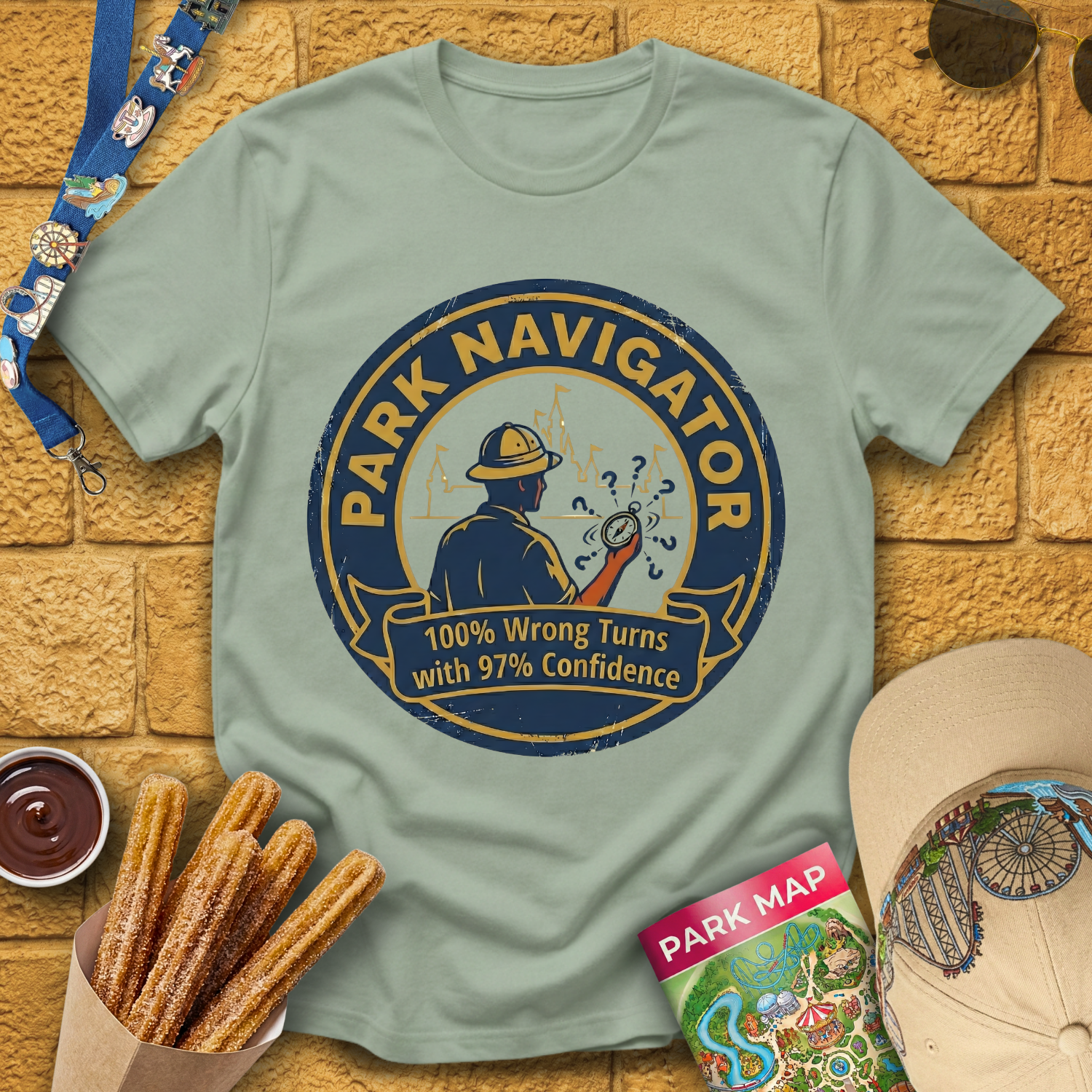 Park Navigator [Badge] T-Shirt