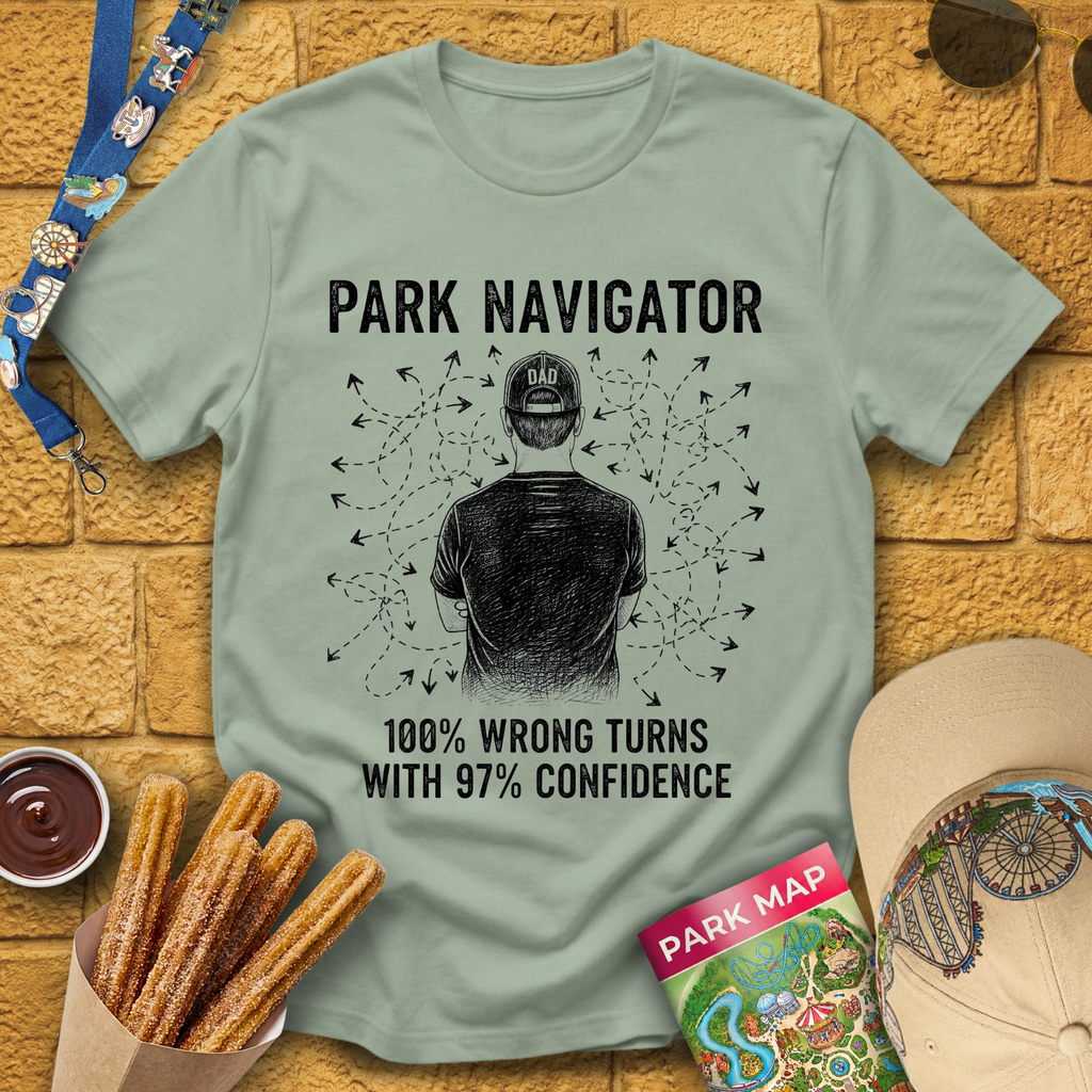 Park Navigator [Woodcut] T-Shirt