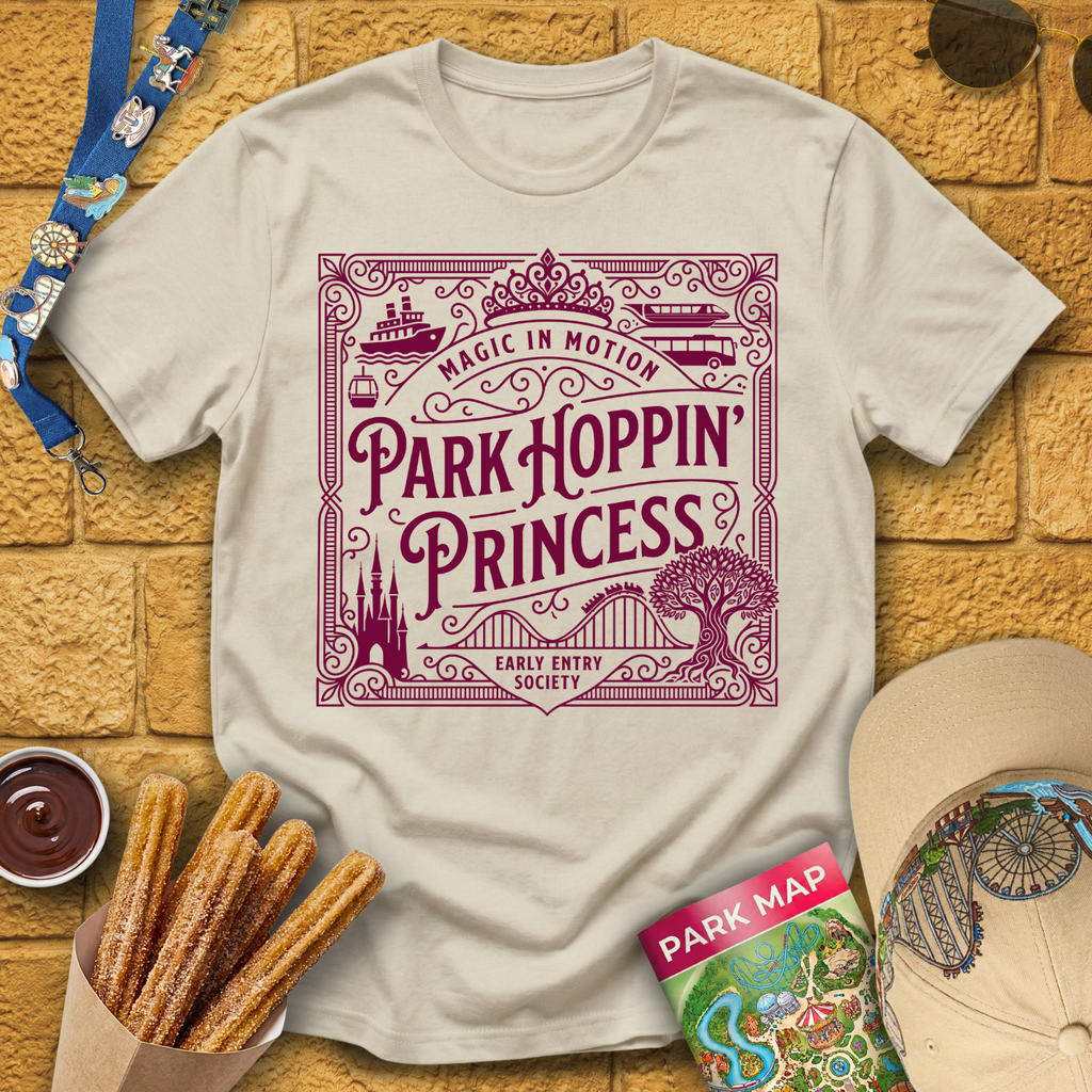 Park Hoppin' Princess [Victorian] T-Shirt