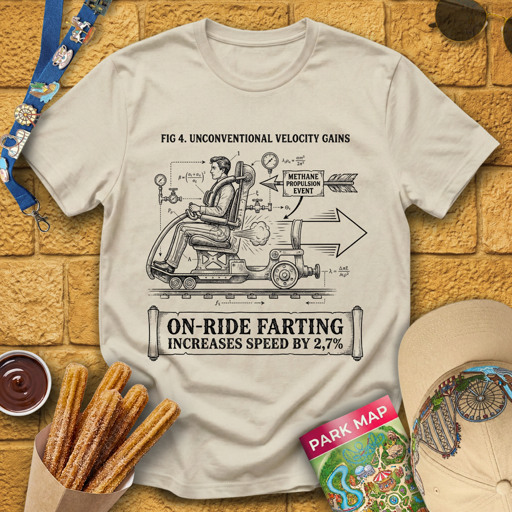 Farting Increases Speed [Tech] T-Shirt