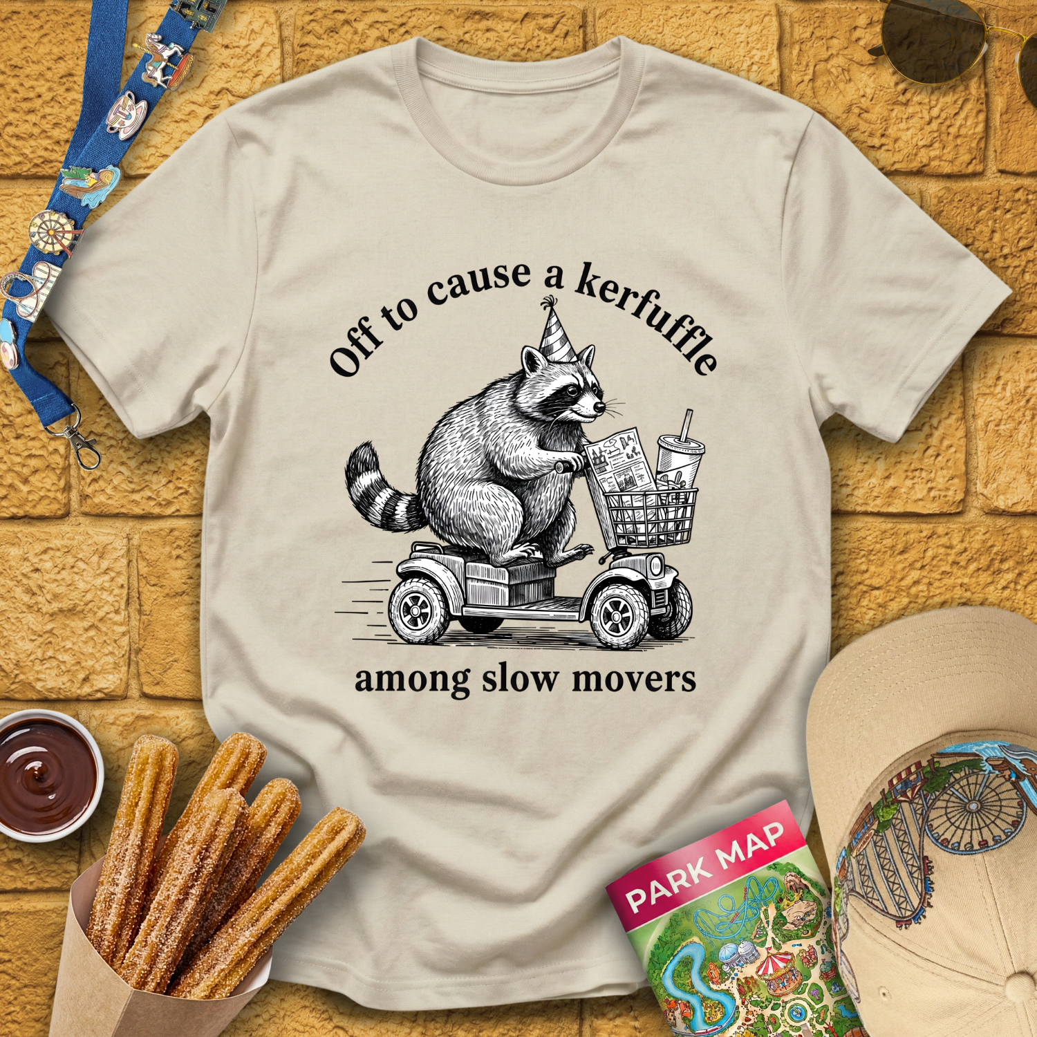 Cause A Kerfuffle [Raccoon A] T-Shirt