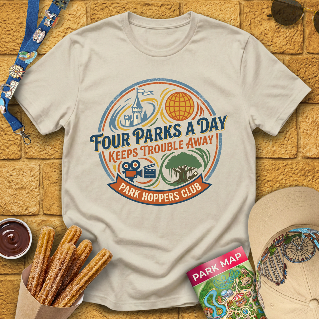 Four Parks A Day T-Shirt