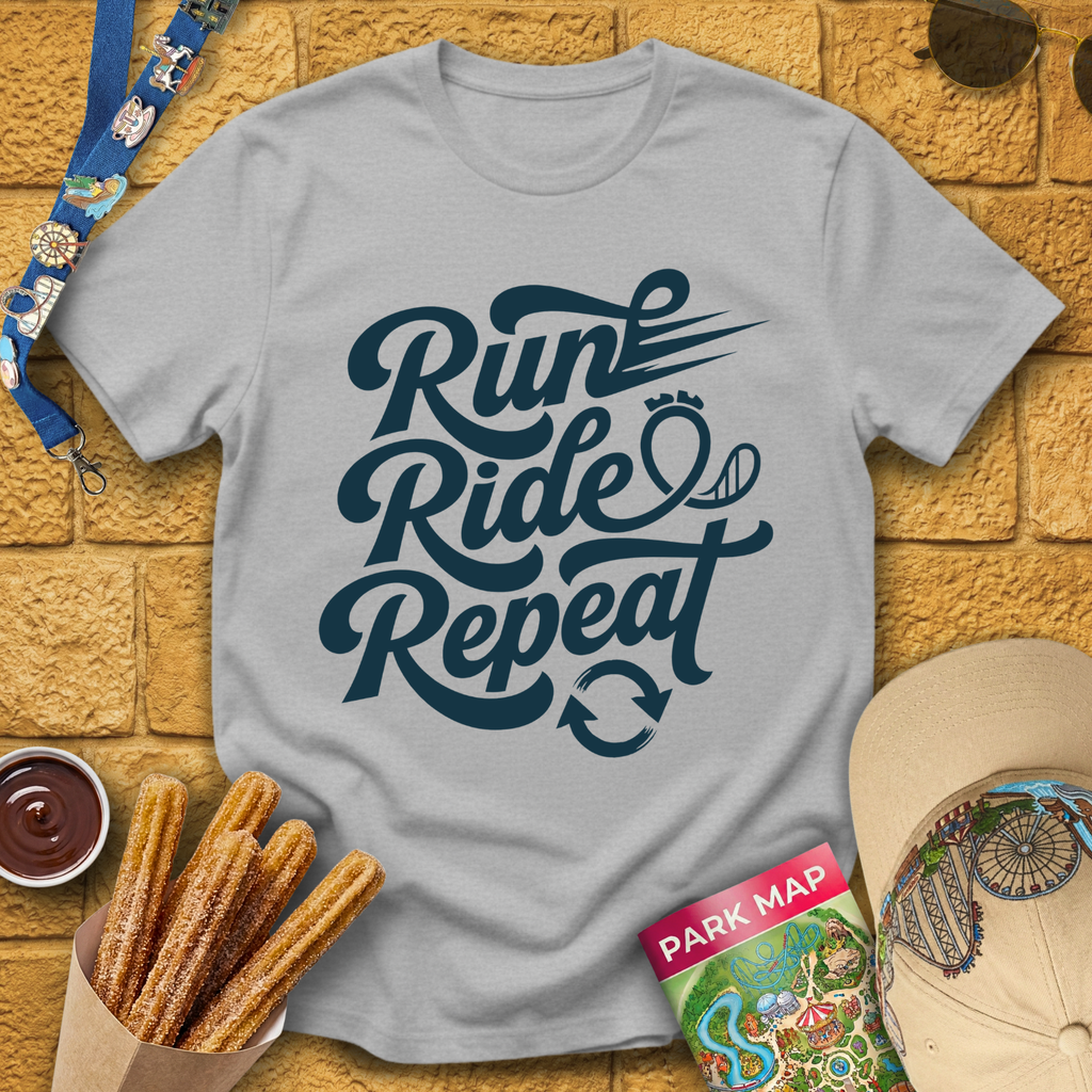 Run Ride Repeat T-Shirt
