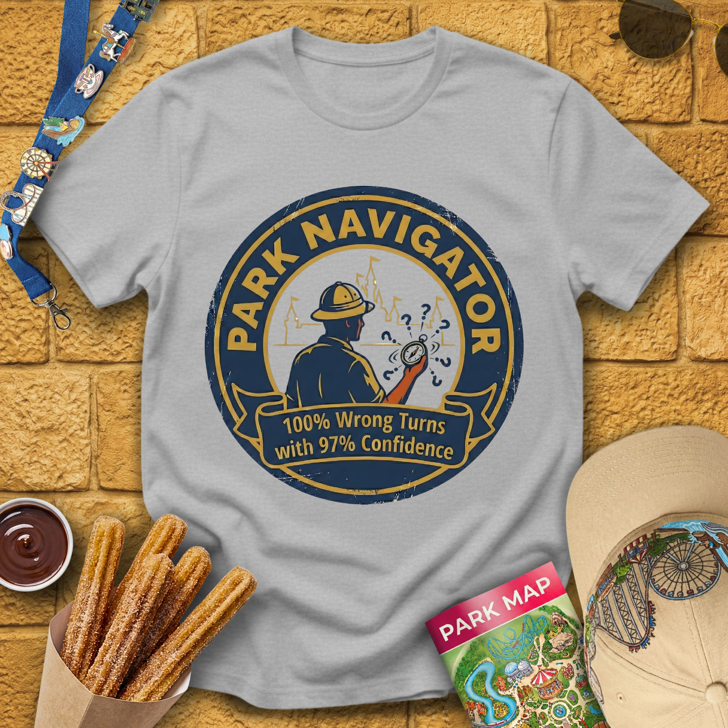 Park Navigator [Badge] T-Shirt