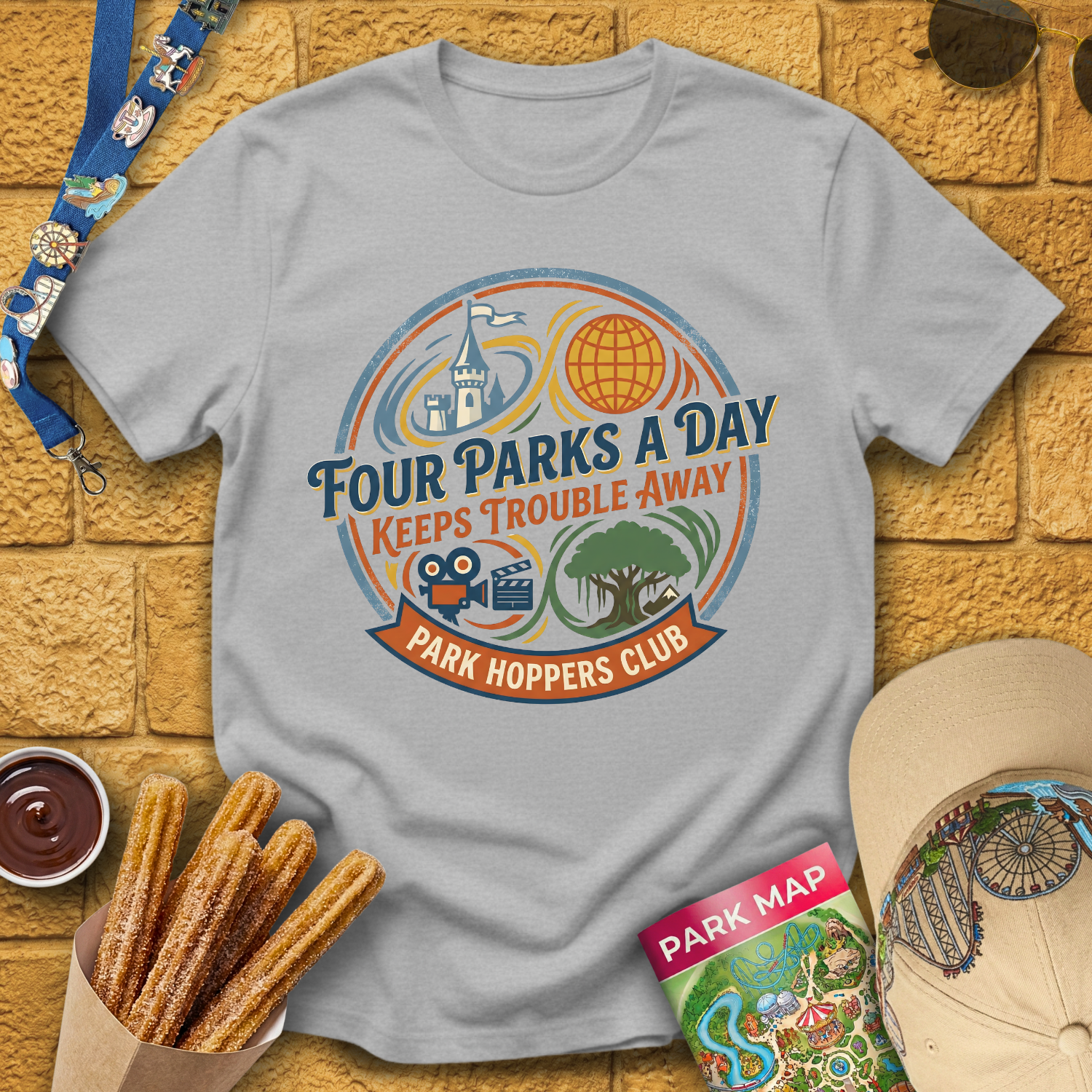 Four Parks A Day T-Shirt