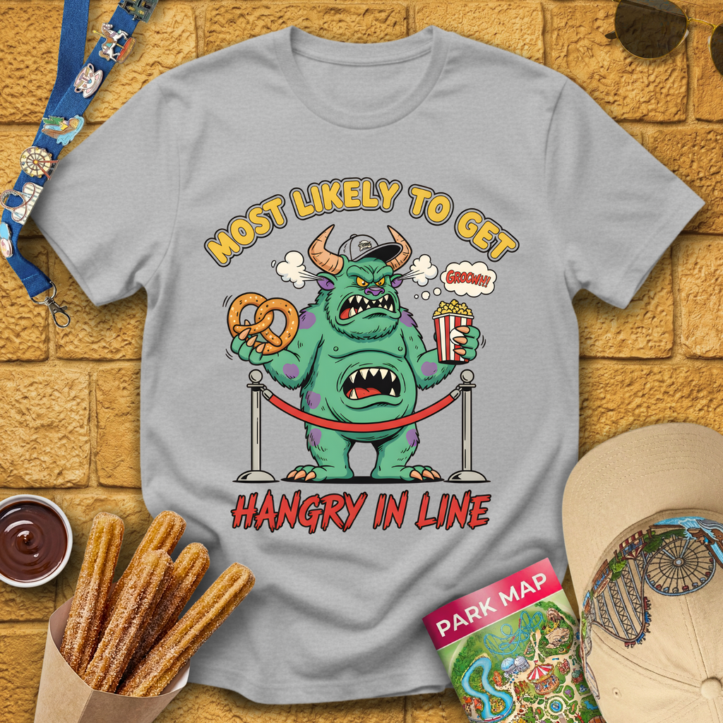 Hangry In Line [Monster] T-Shirt