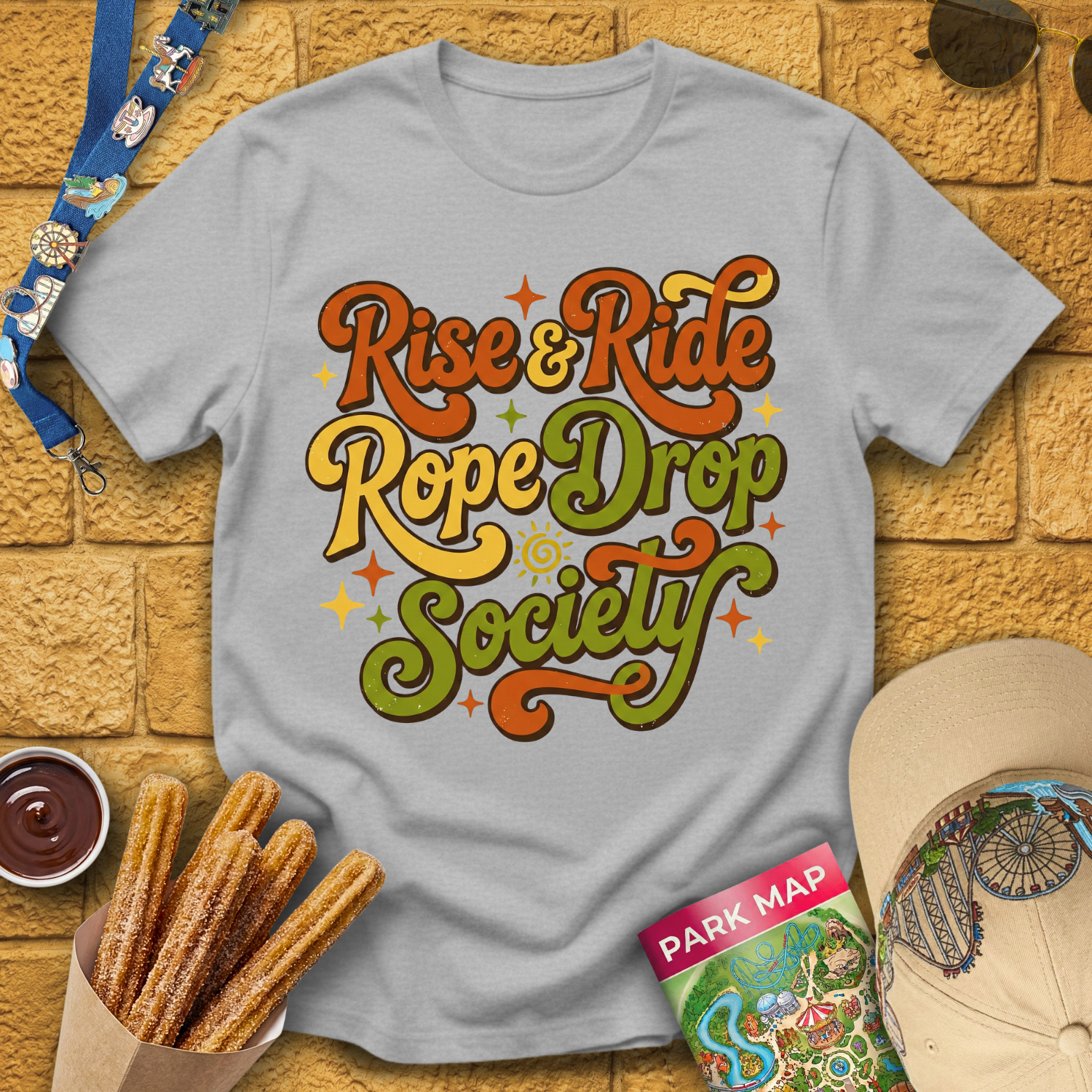 Rise&Ride Rope Drop Society T-Shirt