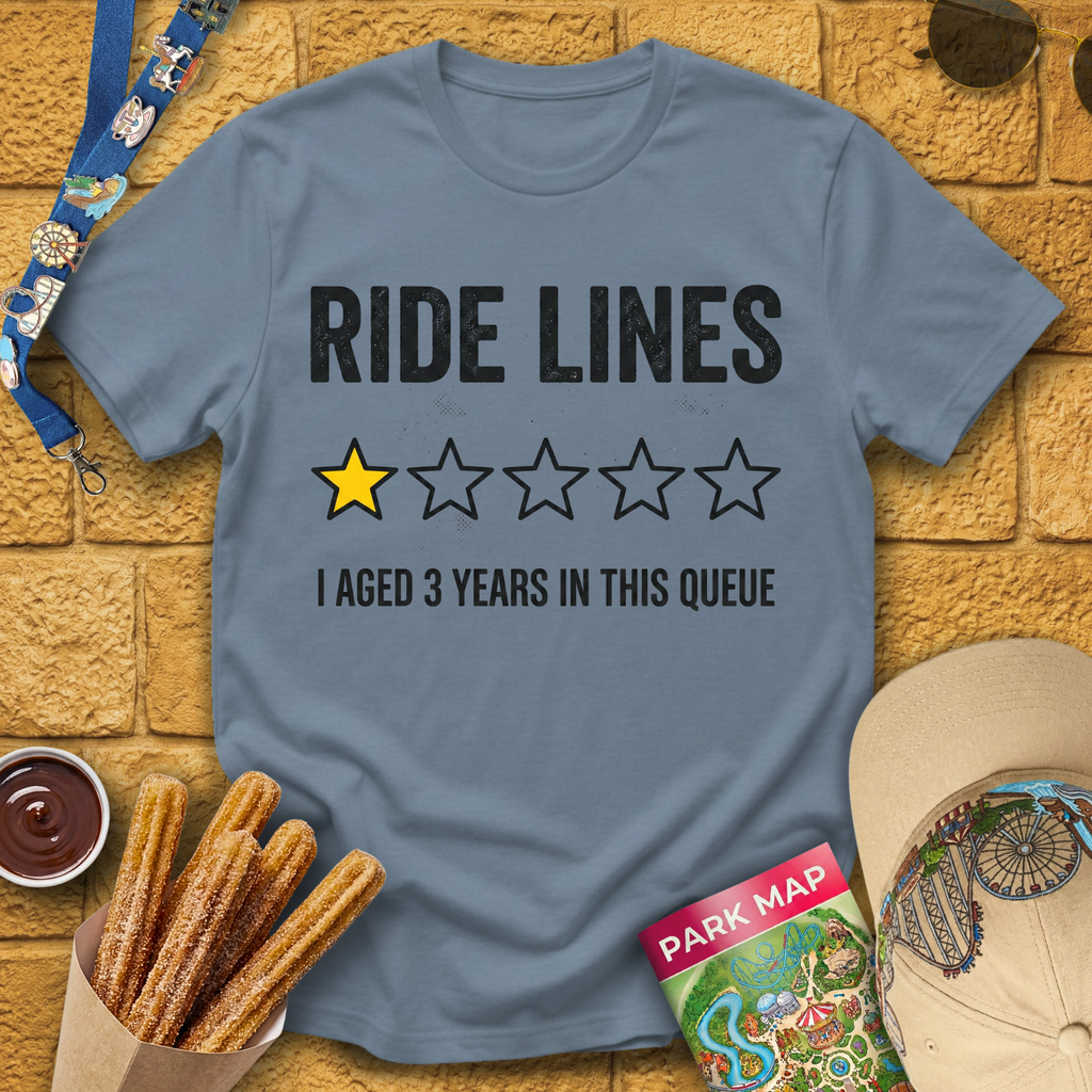 Ride Lines ★ ✰ ✰ ✰ ✰  T-Shirt