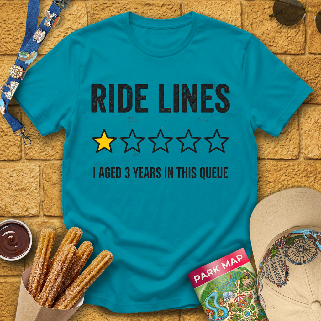 Ride Lines ★ ✰ ✰ ✰ ✰  T-Shirt