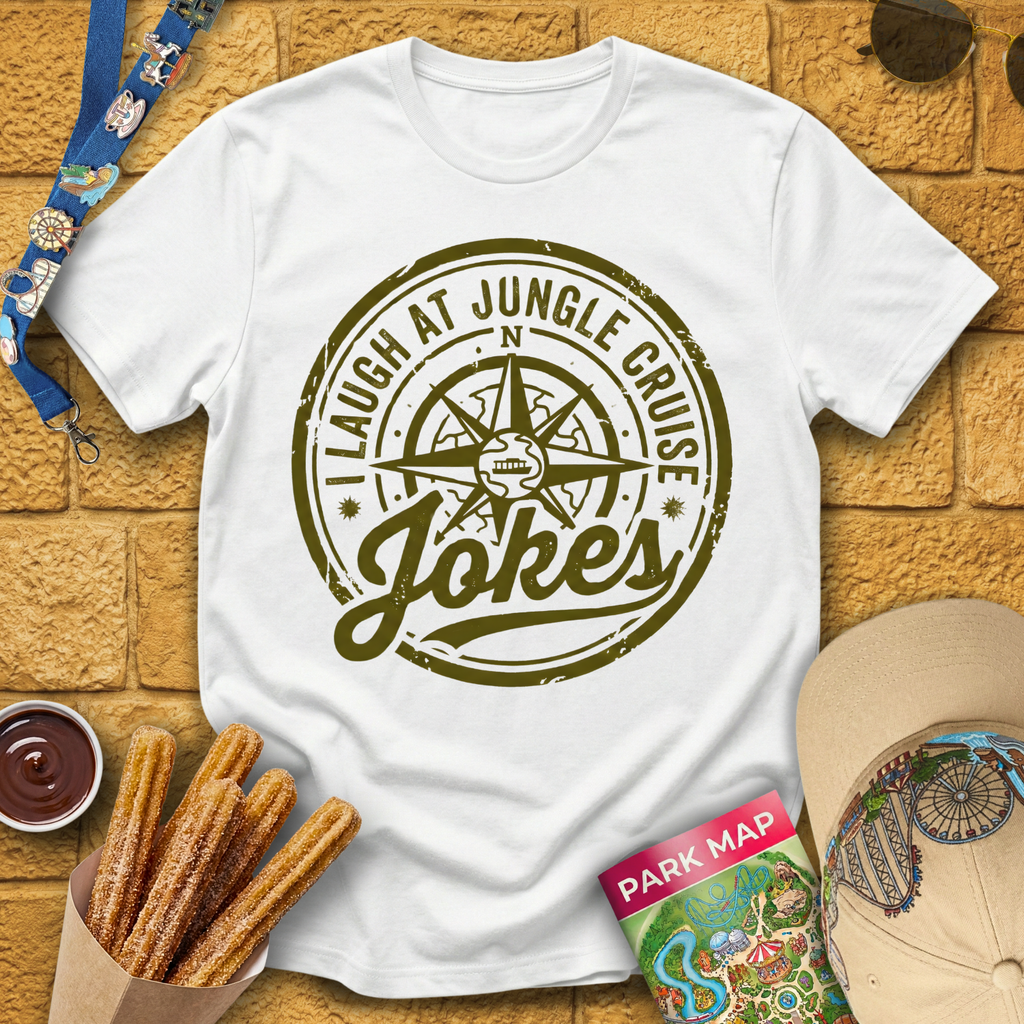 Jungle Cruise Jokes [Badge] T-Shirt