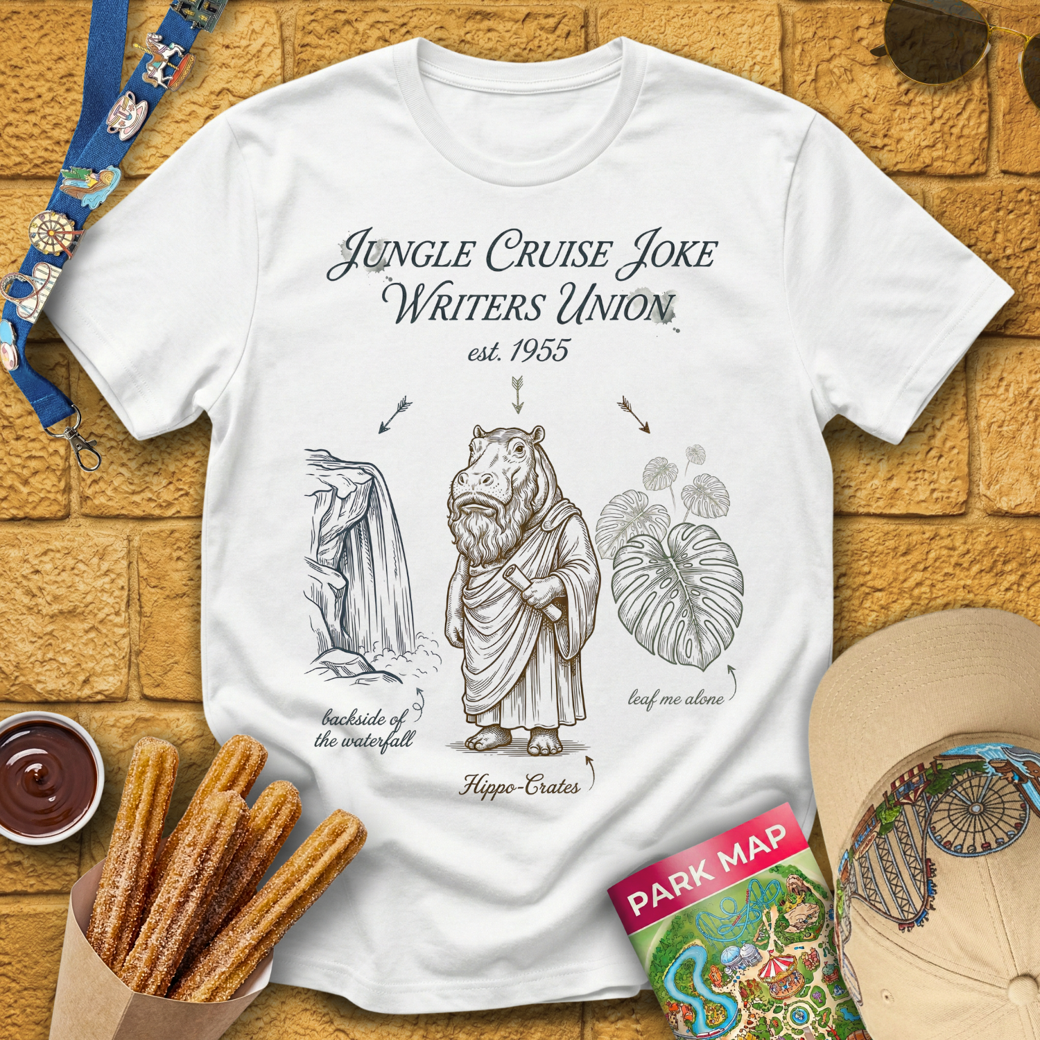Jungle Cruise Joke [Woodcut] T-Shirt