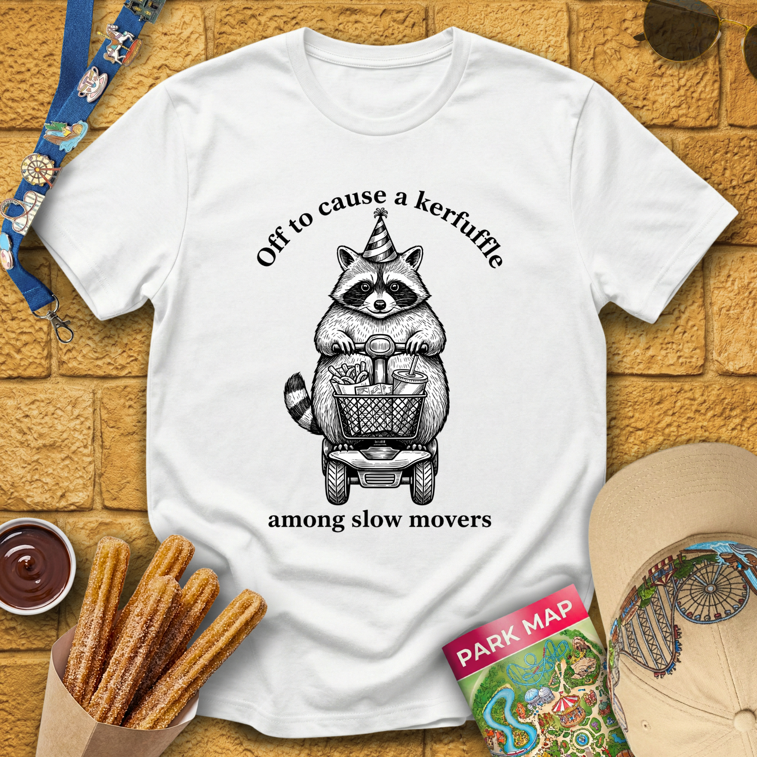 Cause A Kerfuffle [Raccoon B] T-Shirt