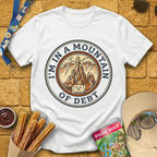 Mountain Of Debt [Badge] T-Shirt