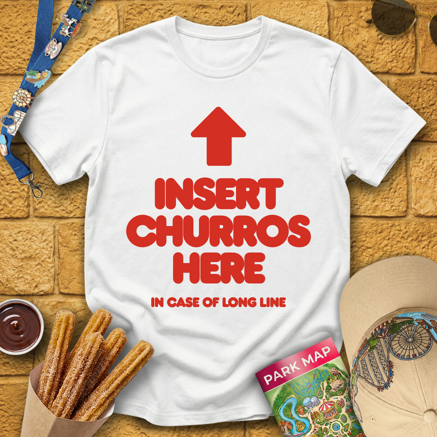 Insert Churros Here T-Shirt