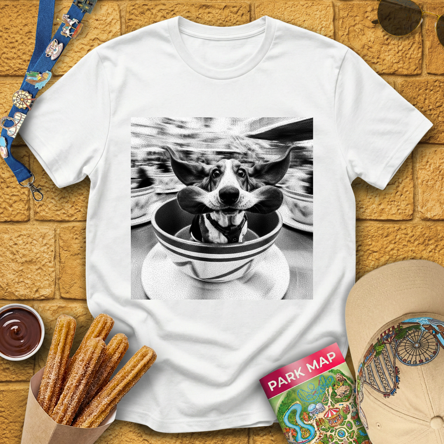 Basset Hound Teacup T-Shirt