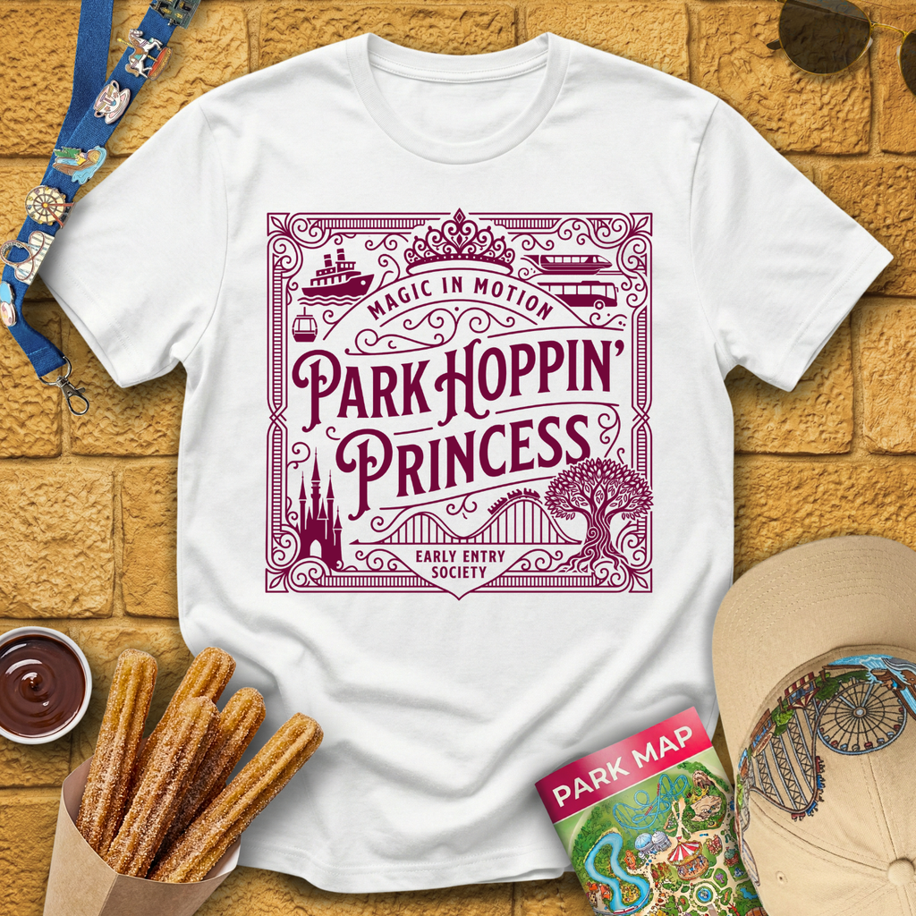 Park Hoppin' Princess [Victorian] T-Shirt
