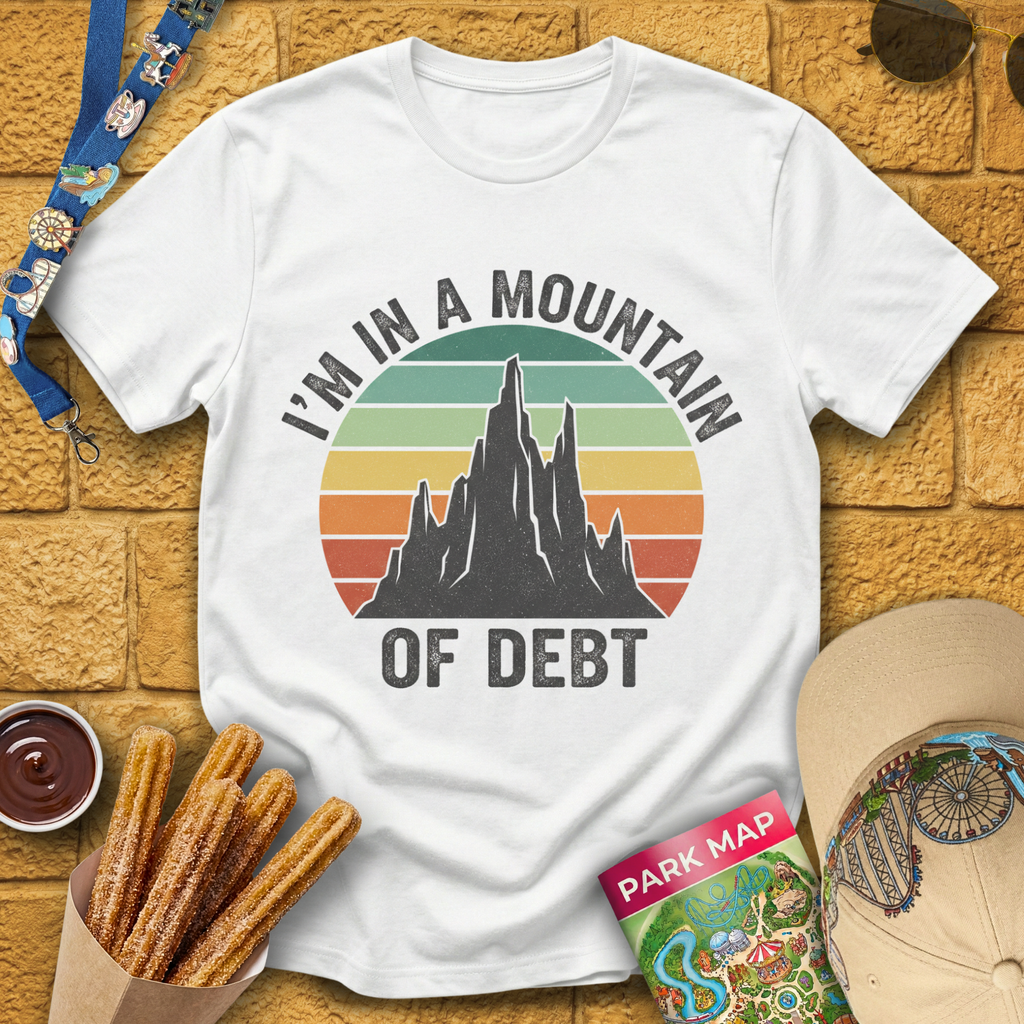 Mountain Of Debt [Vintage] T-Shirt