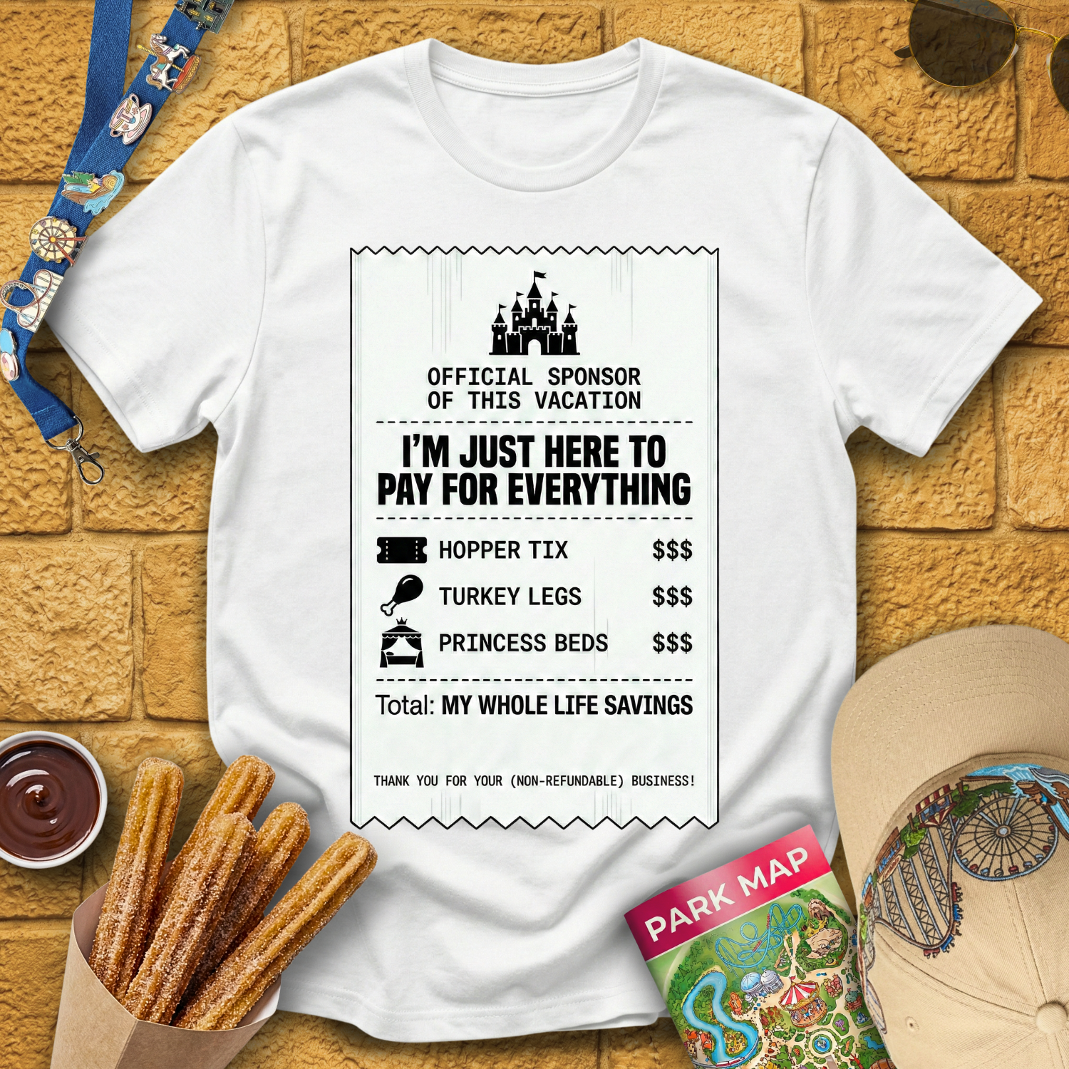 Here To Pay For Everything T-Shirt