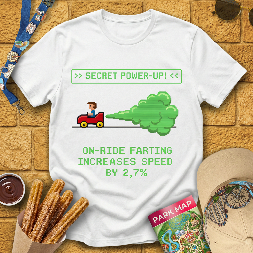 Farting Increases Speed [Arcade] T-Shirt