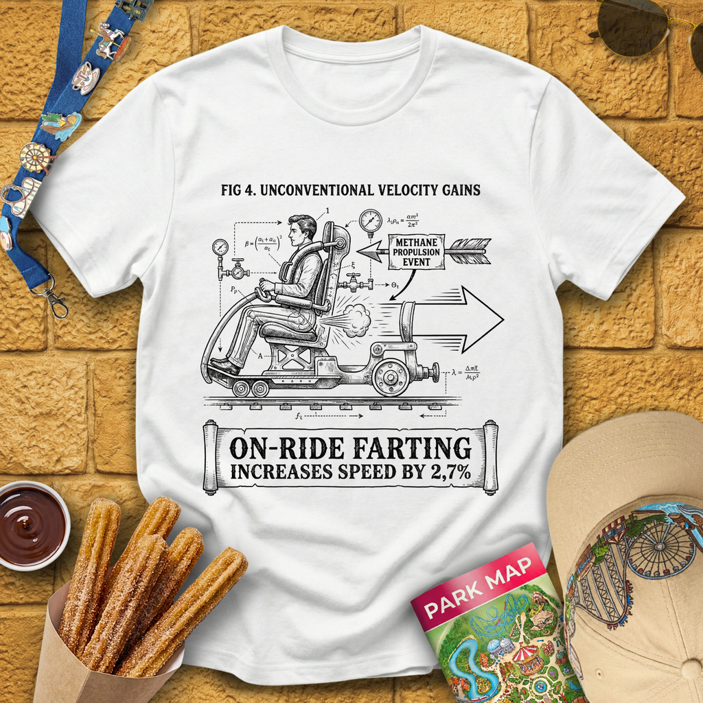 Farting Increases Speed [Tech] T-Shirt